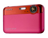 Camara Sony Dsc-j10/rosa roja